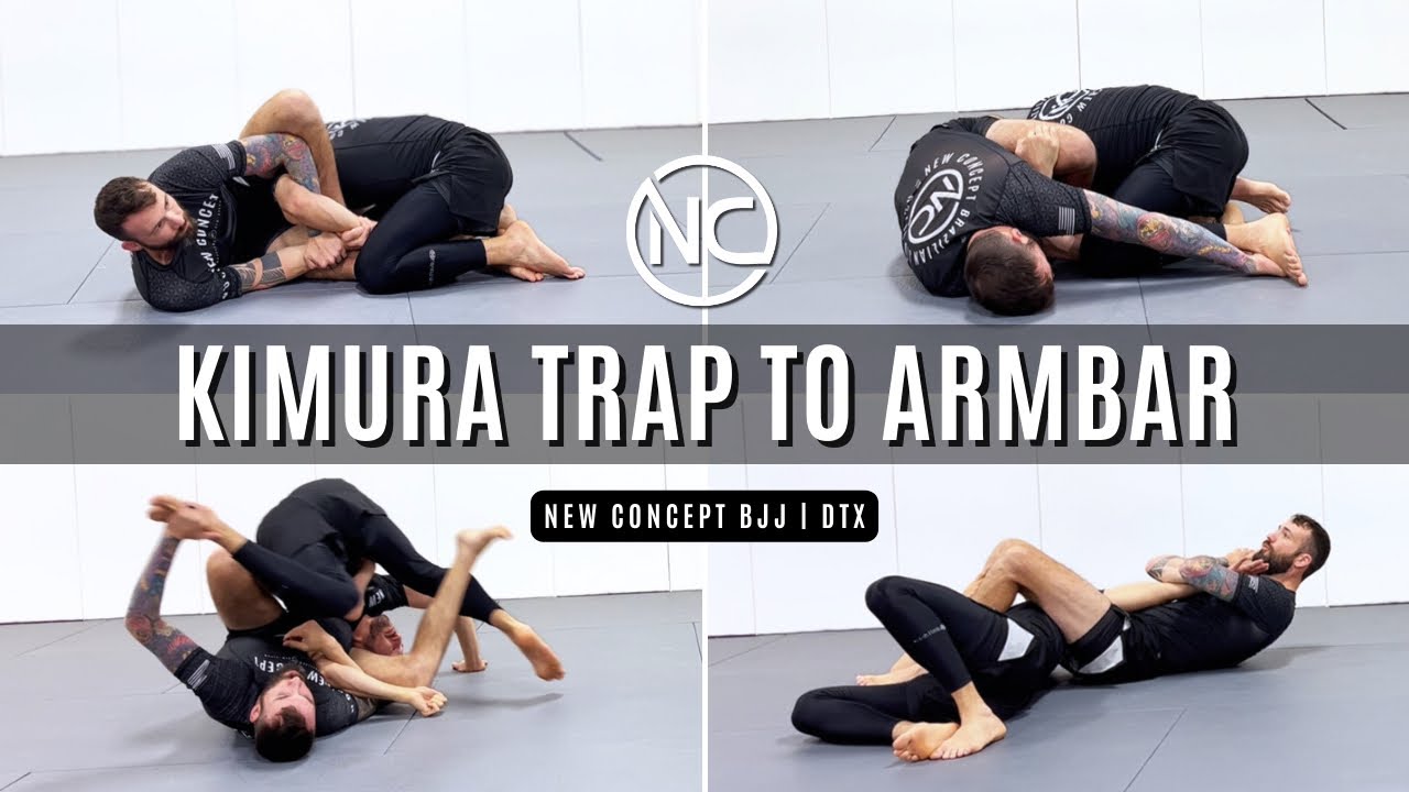 New Concept BJJ | Kimura Trap to Armbar | NoGi Coach Caleb Flippin