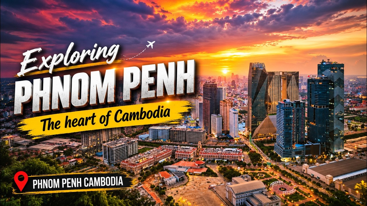 Exploring Phnom Penh City | Culture, Daily life and Streets in the city