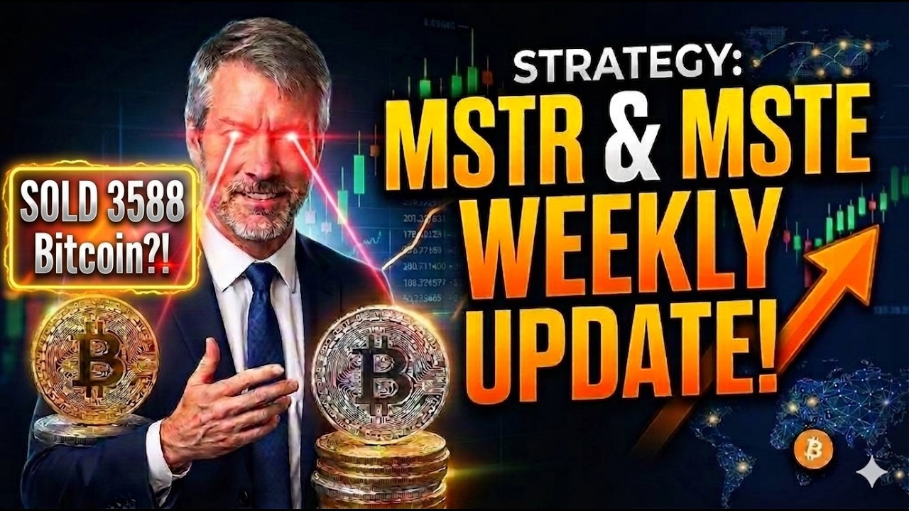 Strategy ПРОДАЛА 3588 биткоинов?! Еженедельный обзор Strategy (MSTR и MSTE) | +5 тыс. в MSTE (не ...