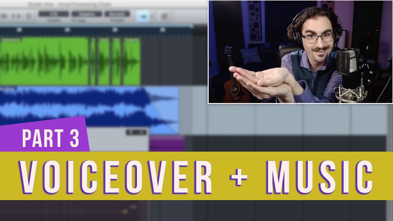 Balancing Voiceover with Background Music | AUDIO TUTORIAL