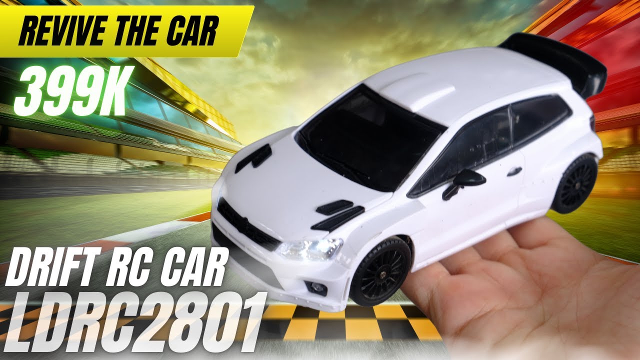 LDRC2801 – Cheap Drift RC Car with Servo & ESC!