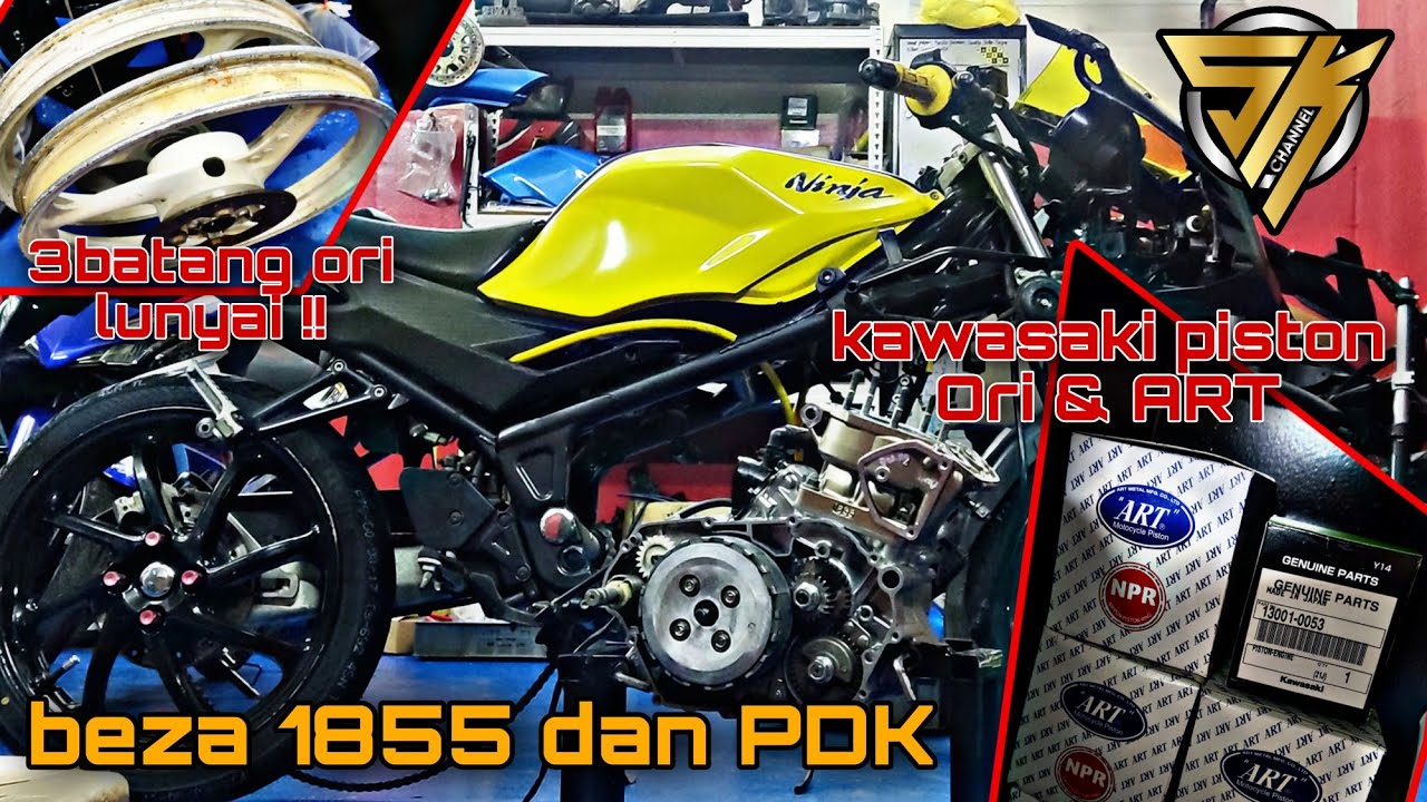 TUKAR piston RR  HOIII!! beza block 1855 PDK gold