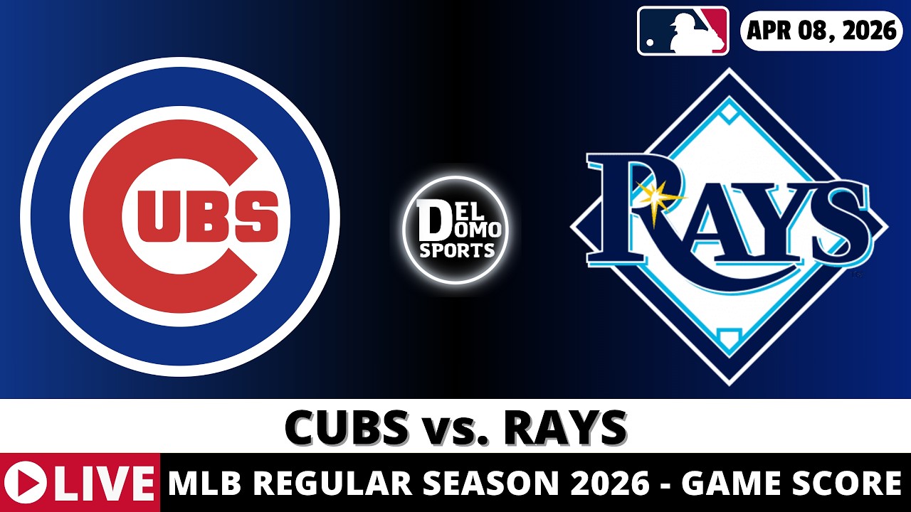 CHICAGO CUBS VS TAMPA BAY RAYS ⚾️ MLB Game Score Radio Play-by-Play