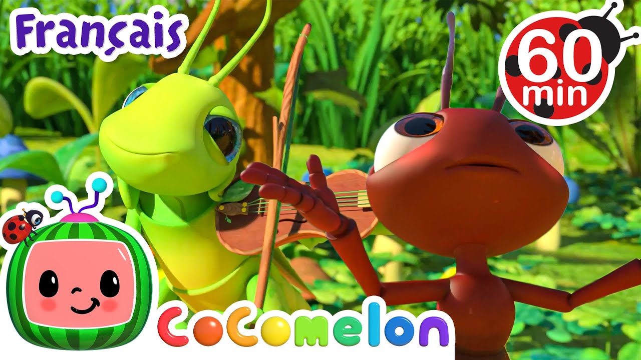 La cigale et la fourmi | | CoComelon en Français | Chansons pour bébés