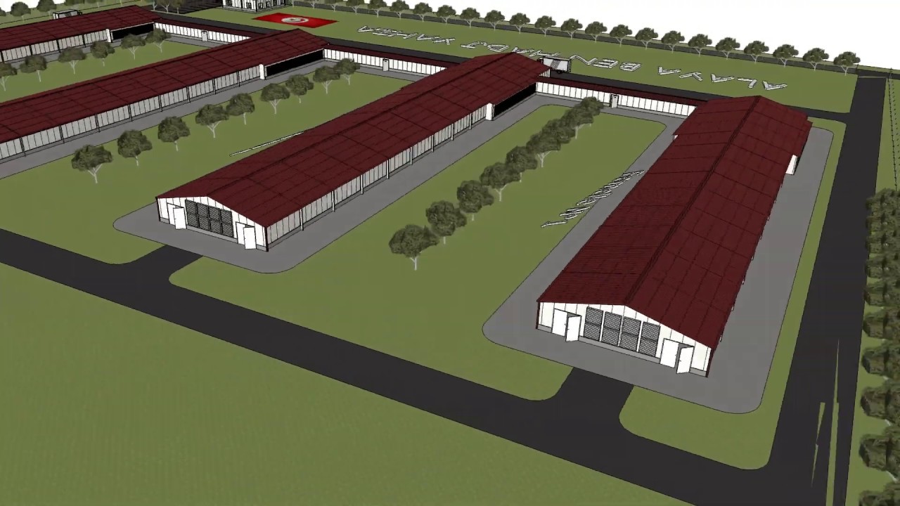 Poultry farm.