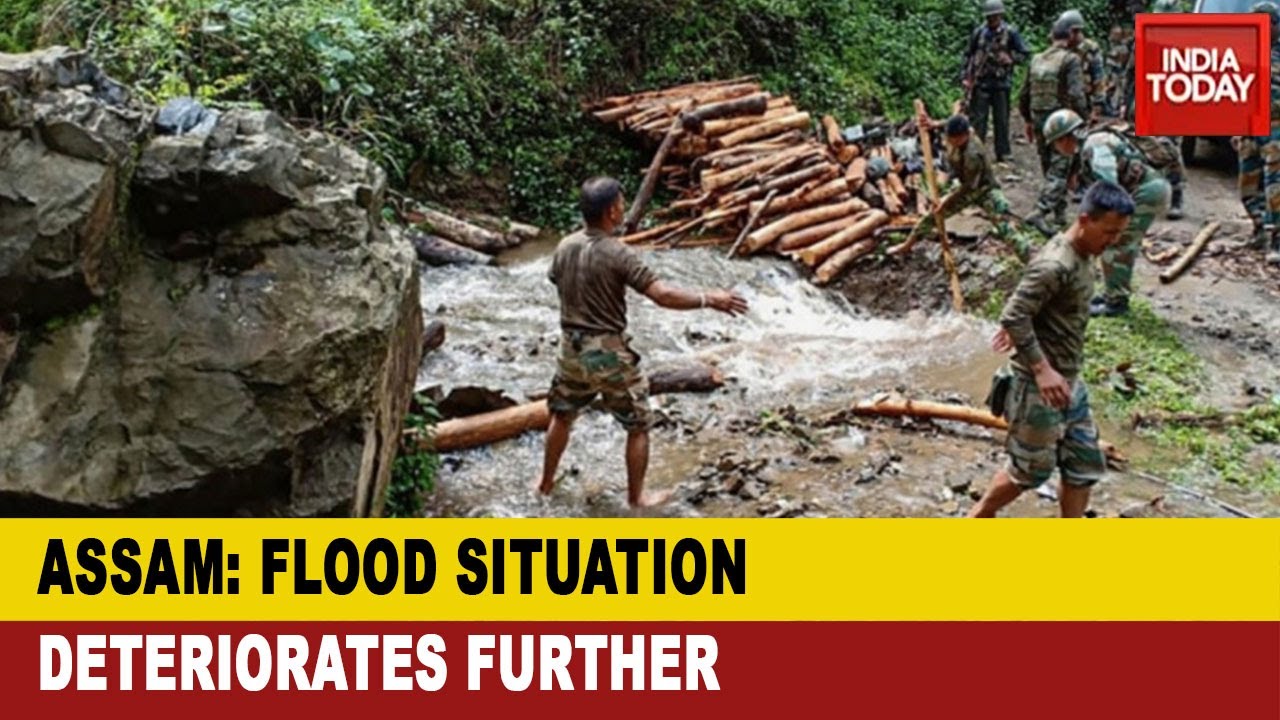 Assam Floods: Over 50,000 People Of 7 Districts Affected, Death Toll Rises To 14