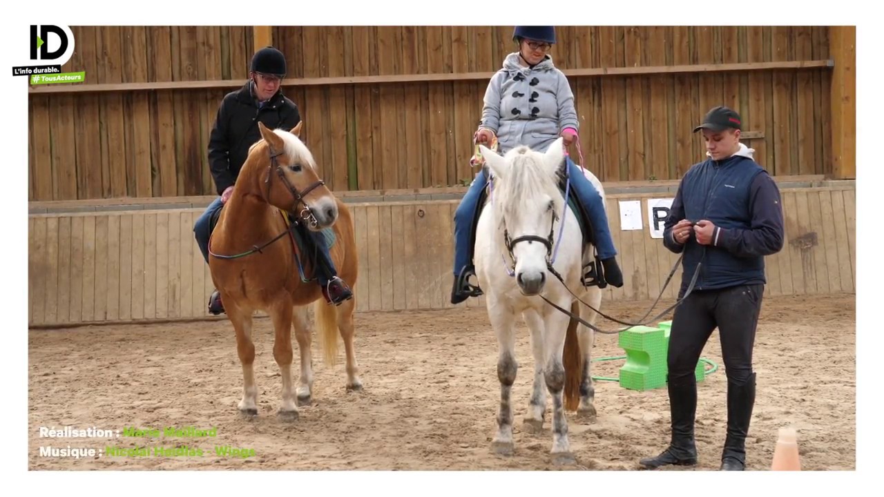 Cheval-Espérance : l'équitation pour les personnes en situation de handicap - ID, L'info durable