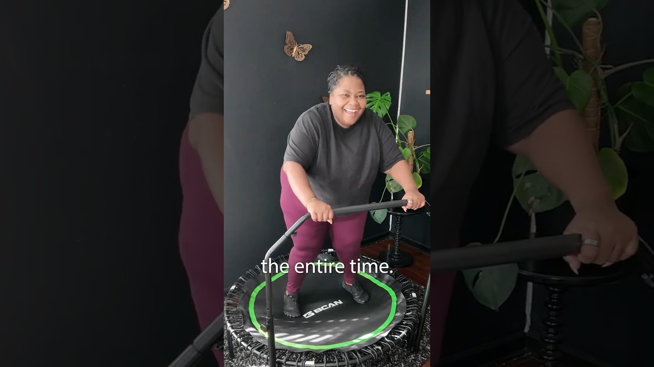 REBOUNDING BENEFITS & 30 DAY FITNESS CHALLENGE #rebounderworkout #minitrampoline #fitnesschallenge