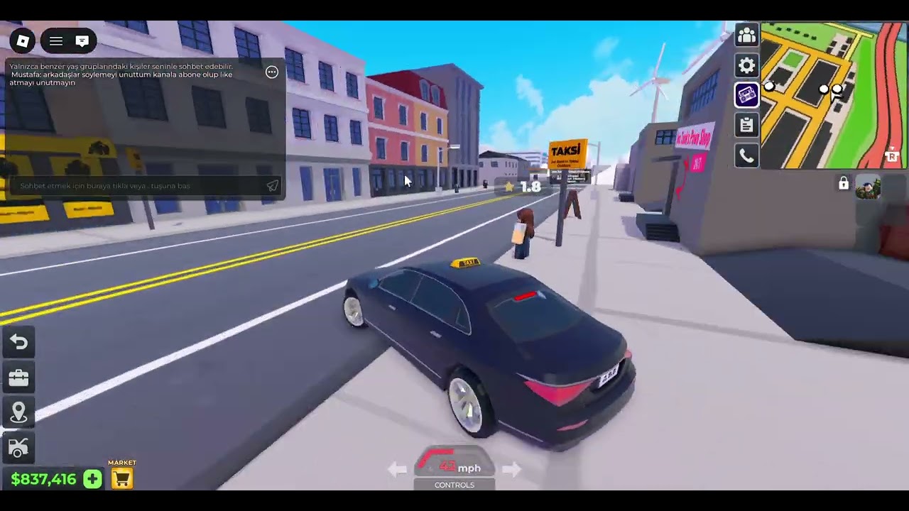 Görev yapıyoz roblox taxi boss