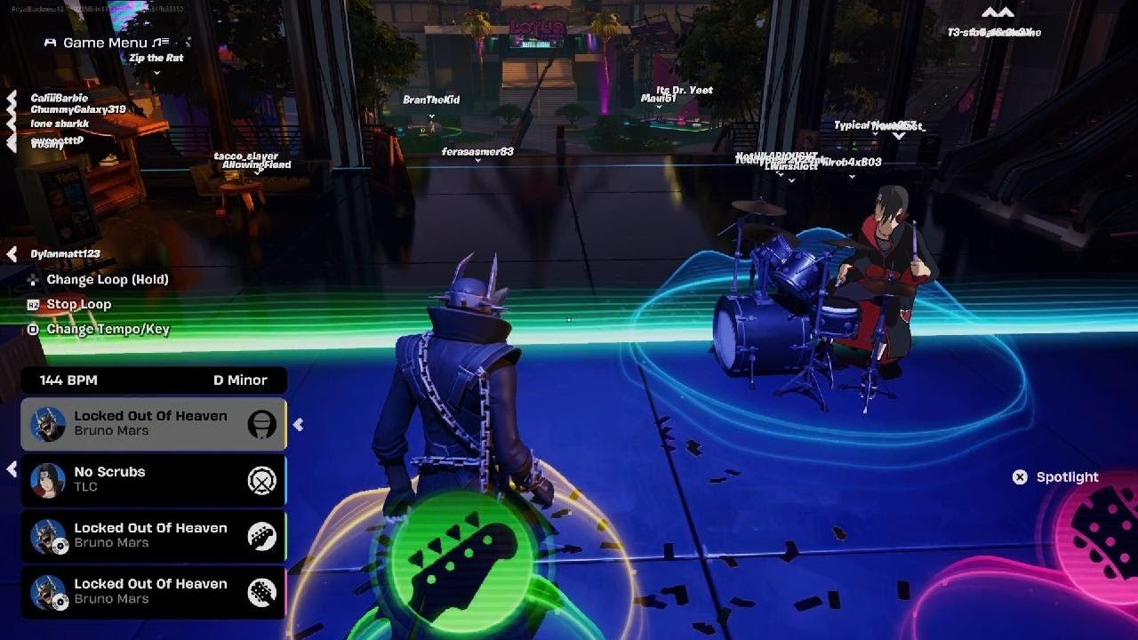 Fortnite mashup jam sesh