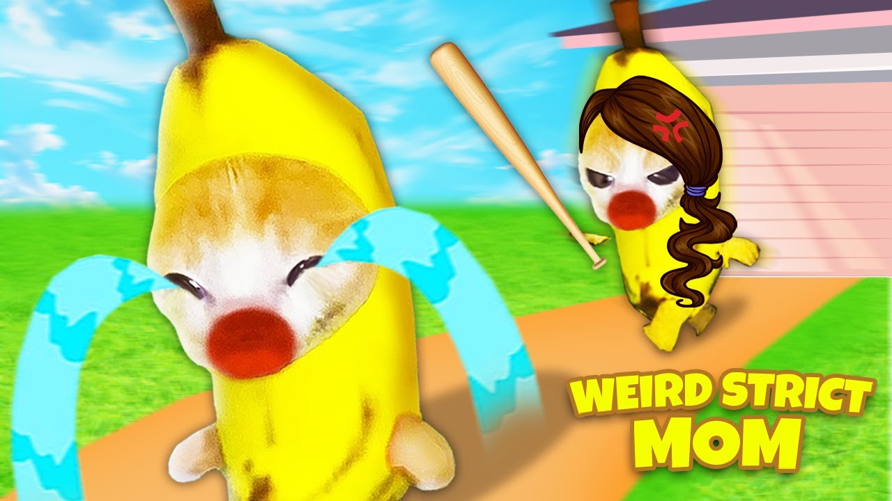Banana Cat vs. Strict Mom: A Hilarious Run for Freedom! 🐱 Baby Banana Cat Compilation | Cat MEME 😿