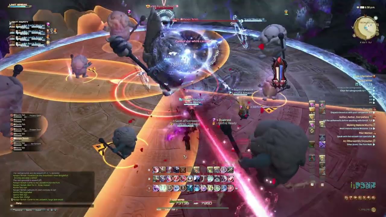 FFXIV Red Mages Only: Worqor Zormor