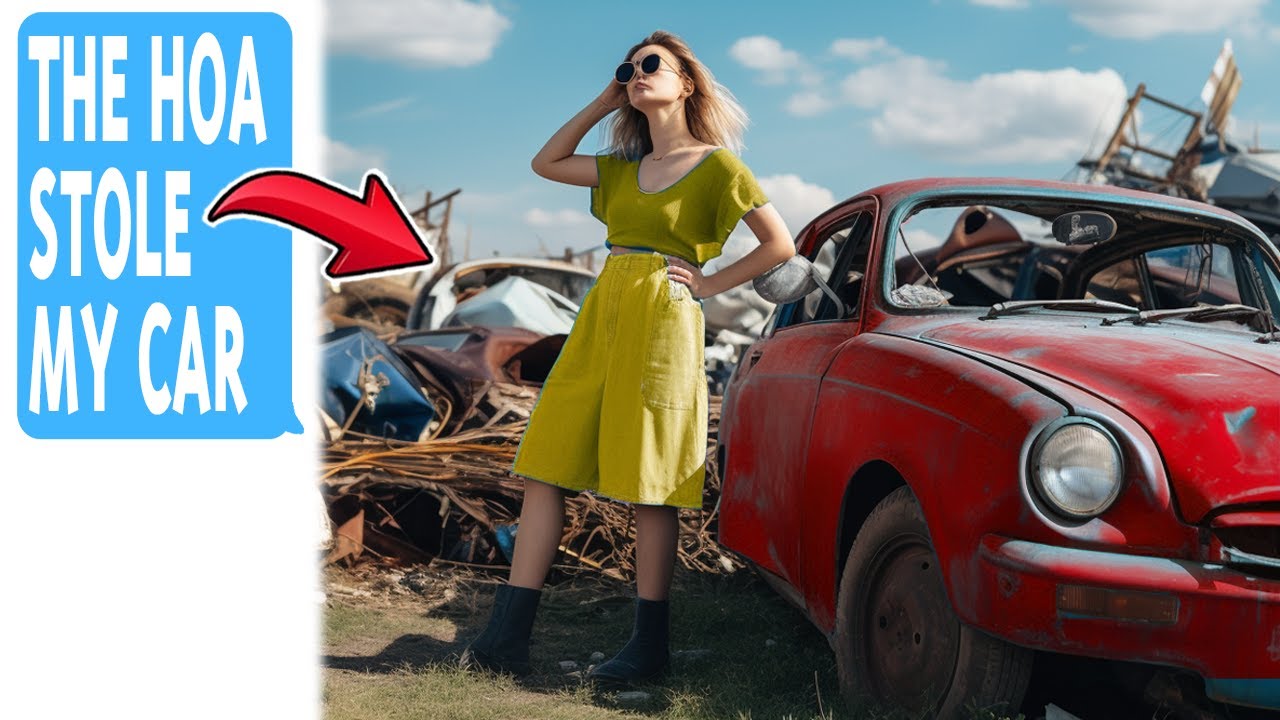 HOA Karen ILLEGALLY Towed My RARE Car to Junkyard! I Sue Them For Trespassing! r/EntitledPeople