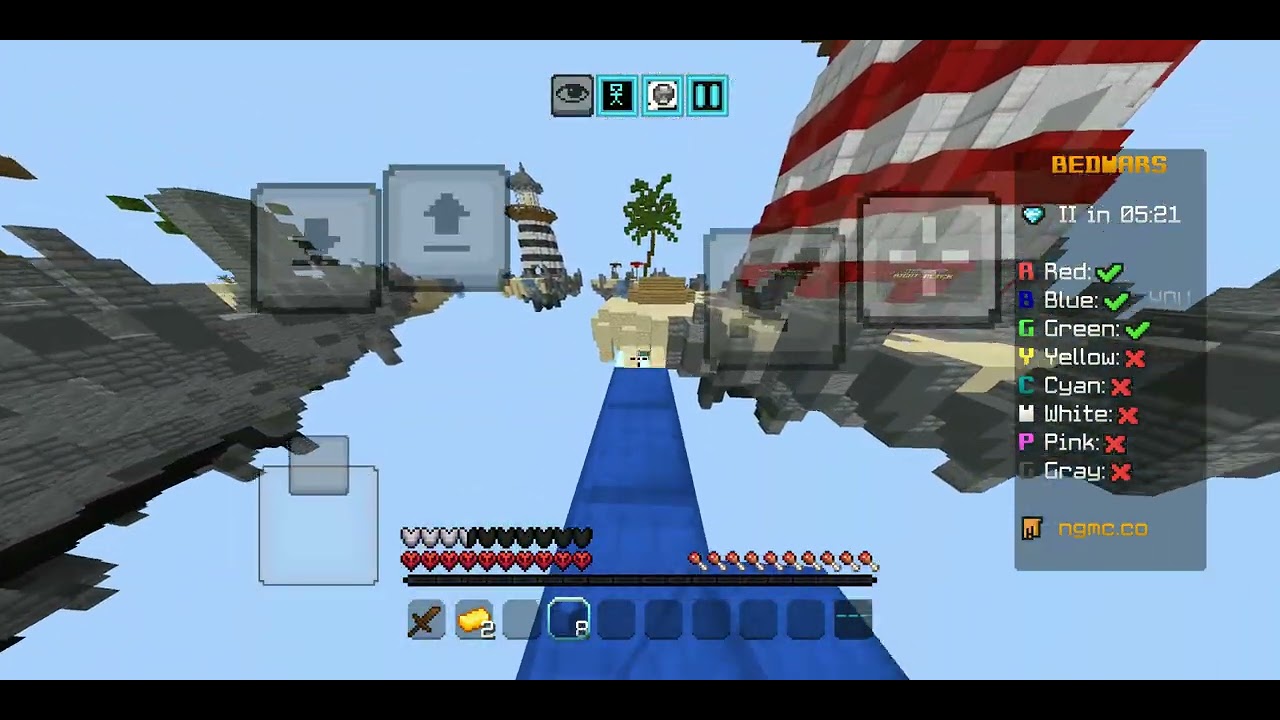 DESCULPAA GENTEE! voltei a gravar veja a minha evolução no #minecraft #bedwars 