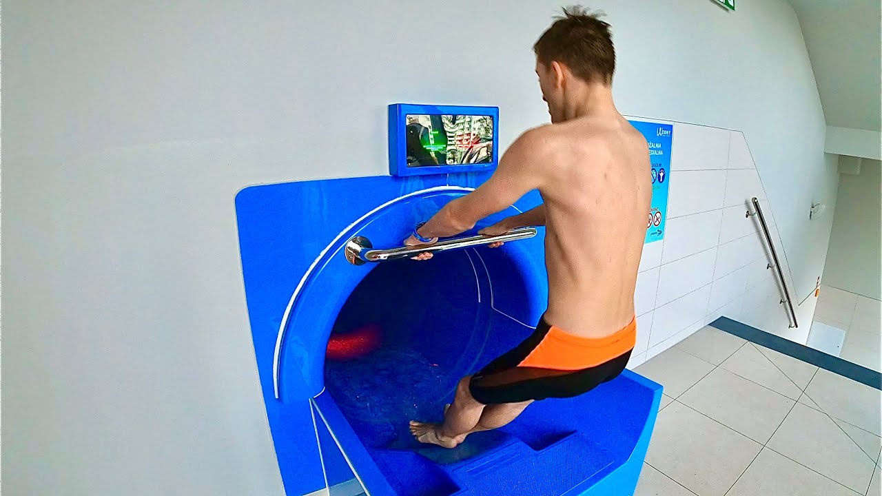 Multimedia Waterslide at Wodny Park Tychy