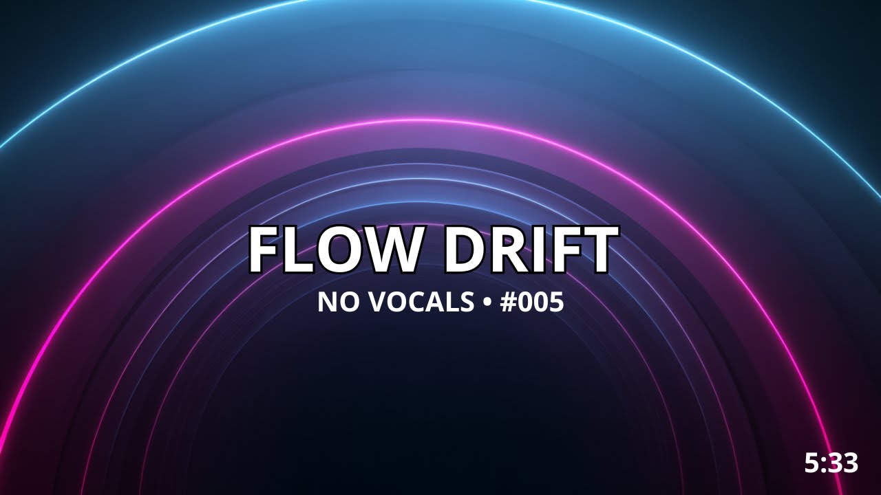 Flow Drift — Deep House for Focus (No Vocals) | WorkWaves #005