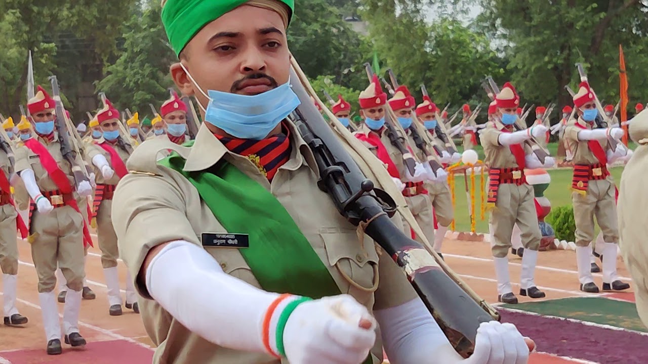 45th pac battalion aligarh passing out parade