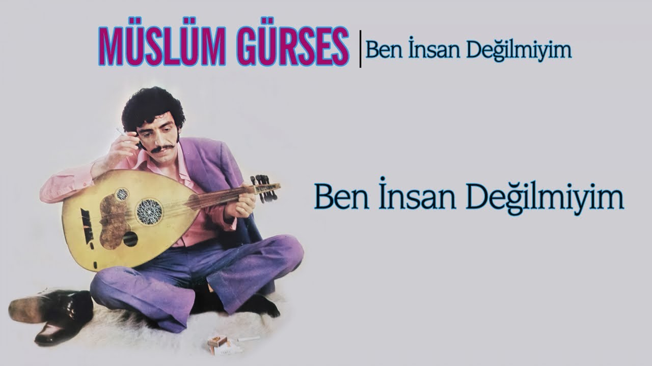 Müslüm Gürses - Ben İnsan Değilmiyim - [Official Audio 1986 | © Çetinkaya Plak]