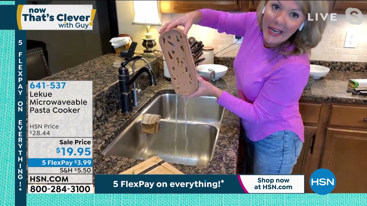 Lekue Microwaveable Pasta Cooker