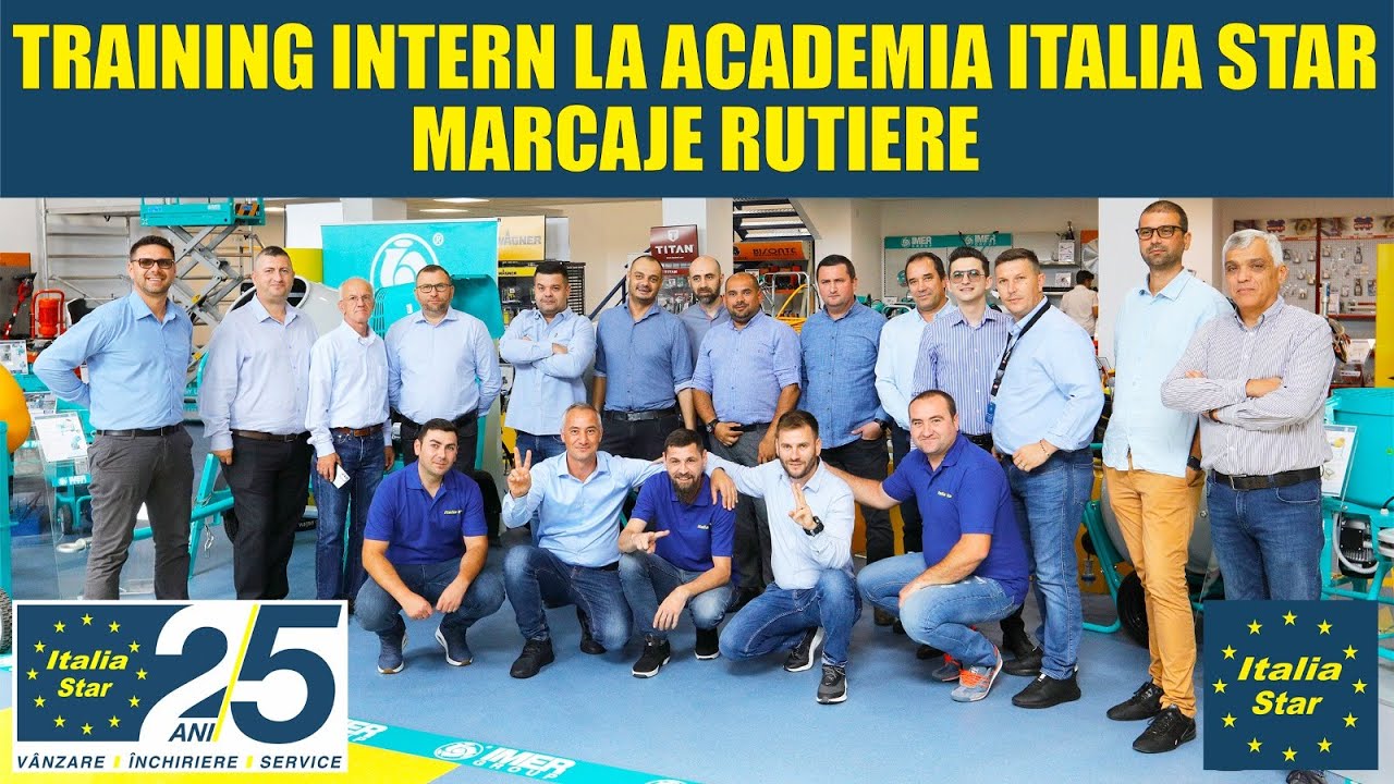 TRAINING INTERN LA ACADEMIA ITALIA STAR  MARCAJE RUTIERE ✨