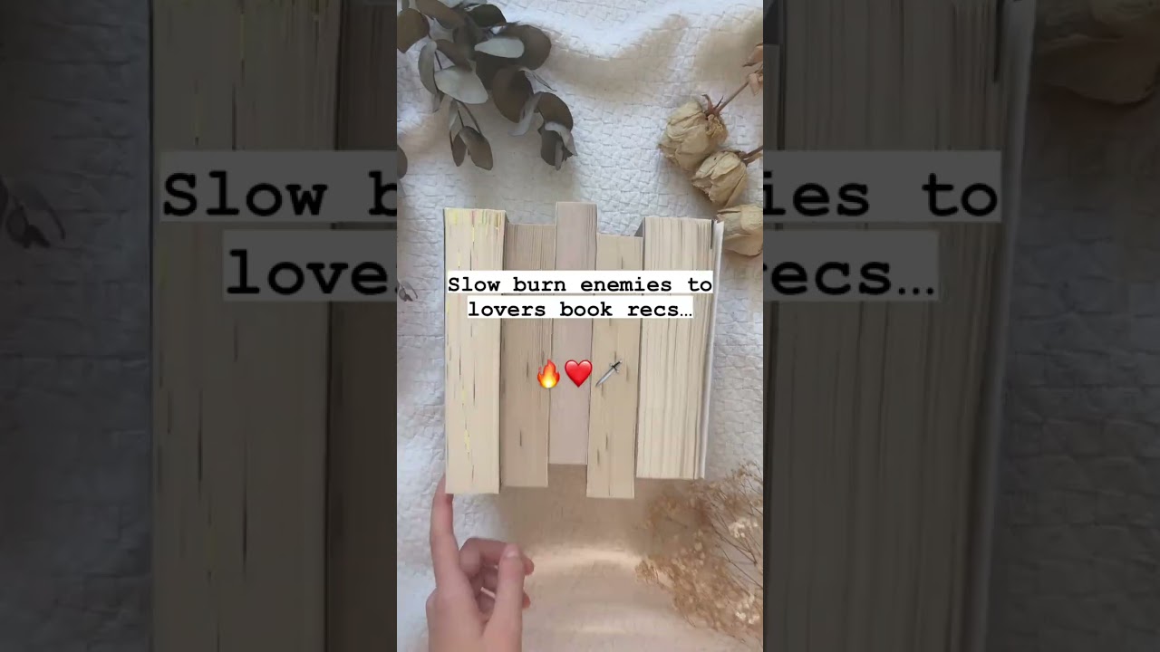 Best Enemies To Lovers Slow Burn Books U Need To Read #bookrecommendations #booktokbooks #booktube