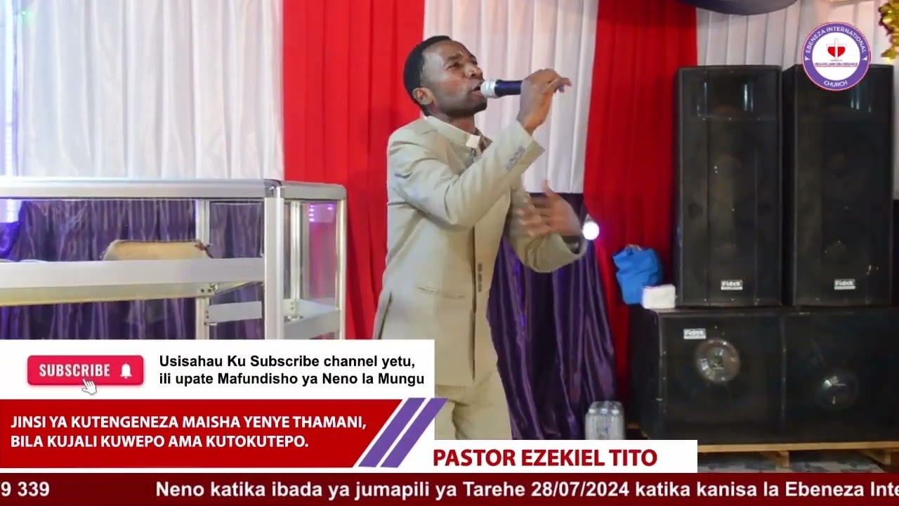 NJINSI YA KUTENGENEZA MAISHA YENYE THAMANI BY PST.EZEKIEL TITO.