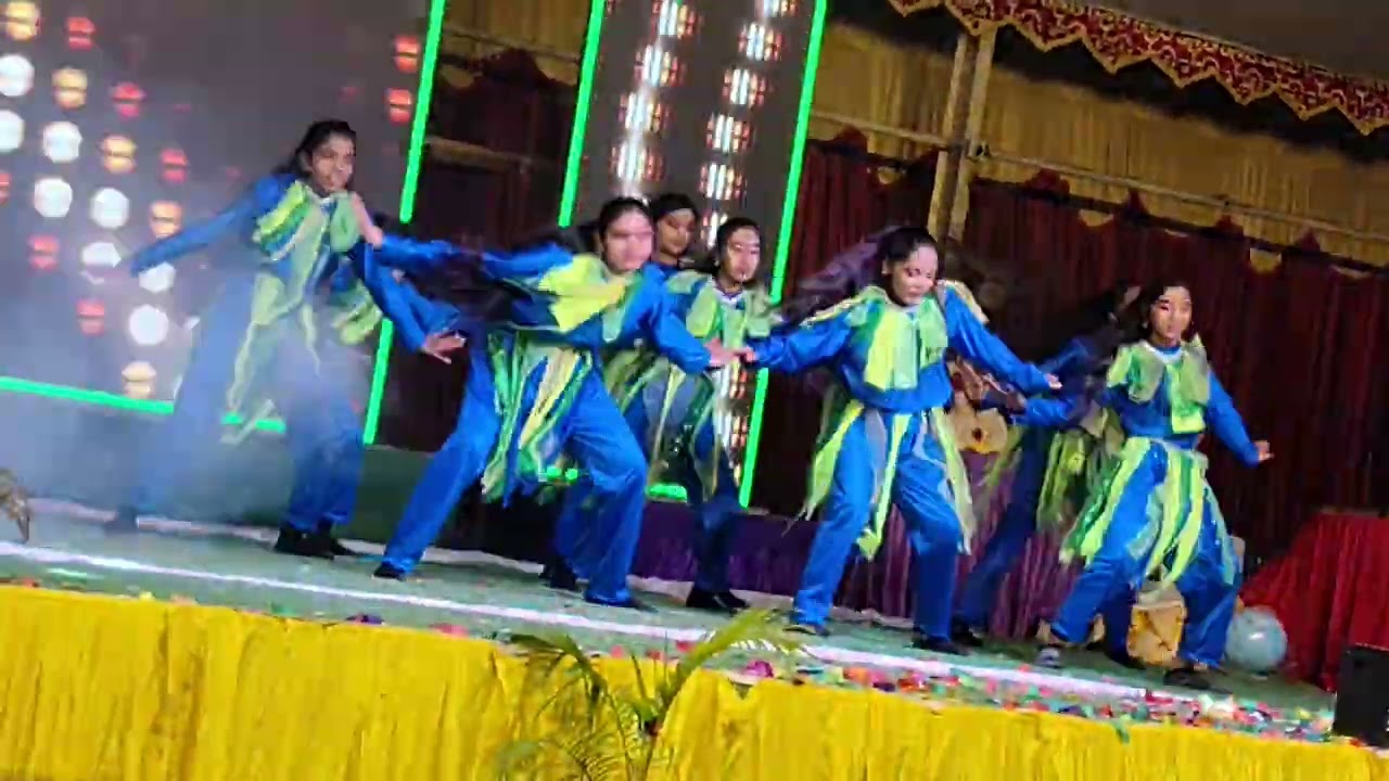 ###mixed songs dance performance ##in Yesterday, Sri Chaitanya School celebrated its annual day.