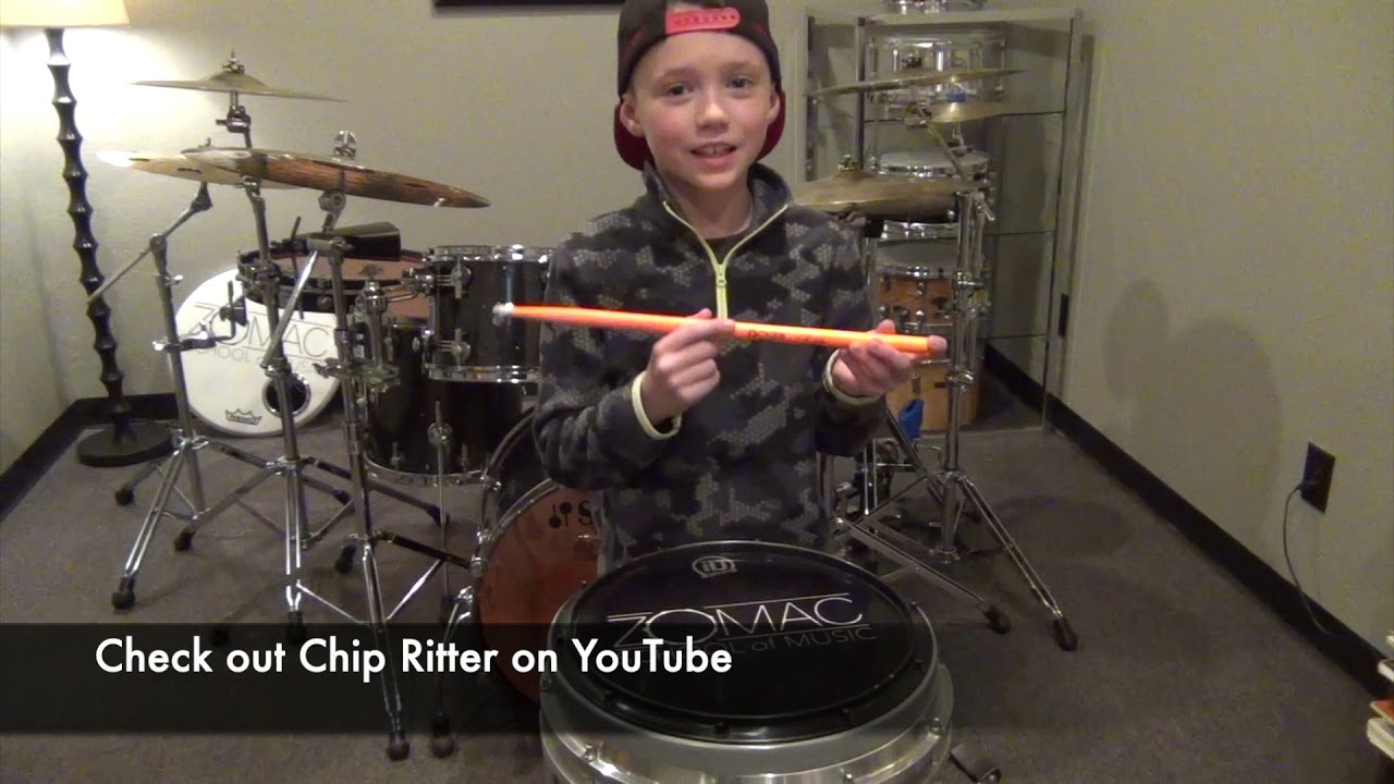 Agner UV-Light Drumsticks Review/ Demo by Noah - Zomac School of Music