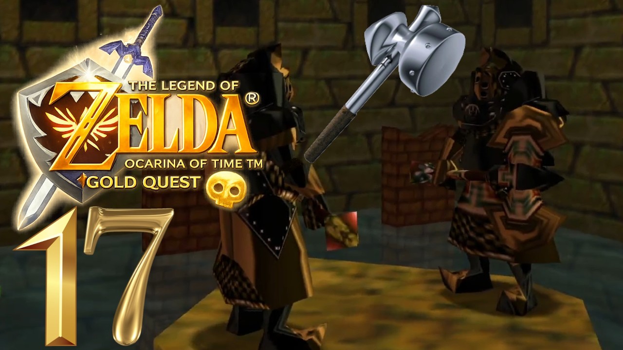 The Legend of Zelda Ocarina of time Gold Quest Folge 17 (100%): Endlich der Hammer bei den Gerudos