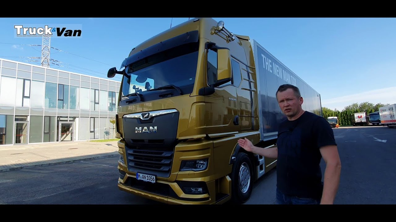 Nowy MAN TGX 2020 - co nowego z zewnątrz. EasyControl. New MAN TGX design