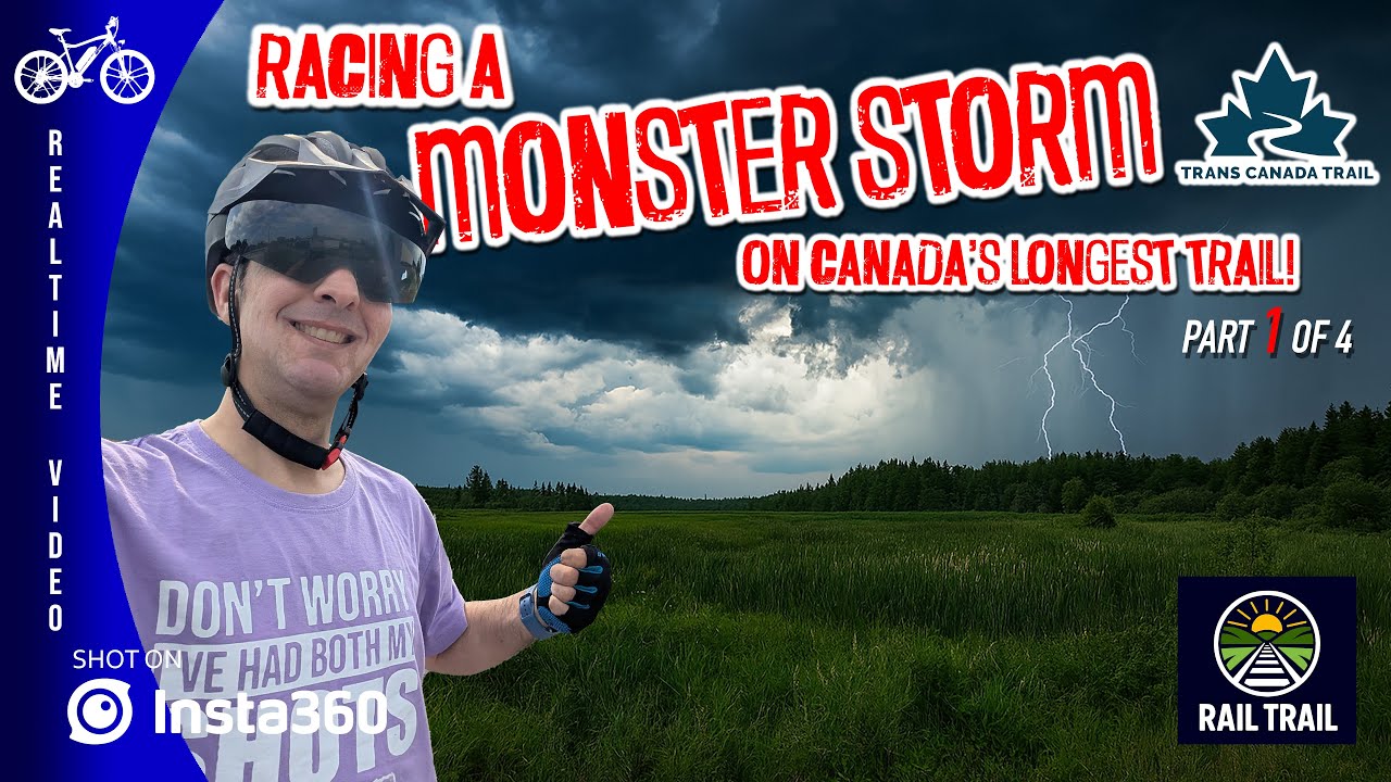 Гонка с гигантским штормом по самой длинной трассе Канады! Часть 1