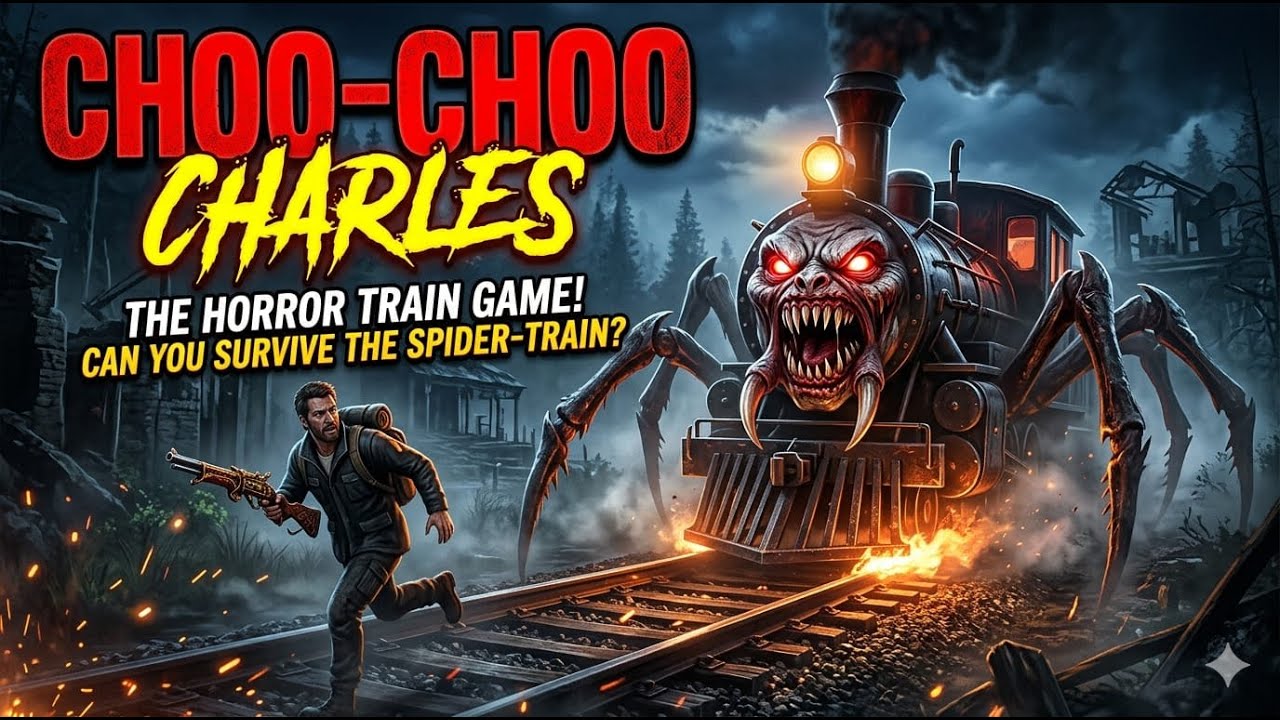 Choo Choo Charles LIVE | Monster Train Se Bach Paoge? 😱 #shortfeed #shortslive #horror #shorts