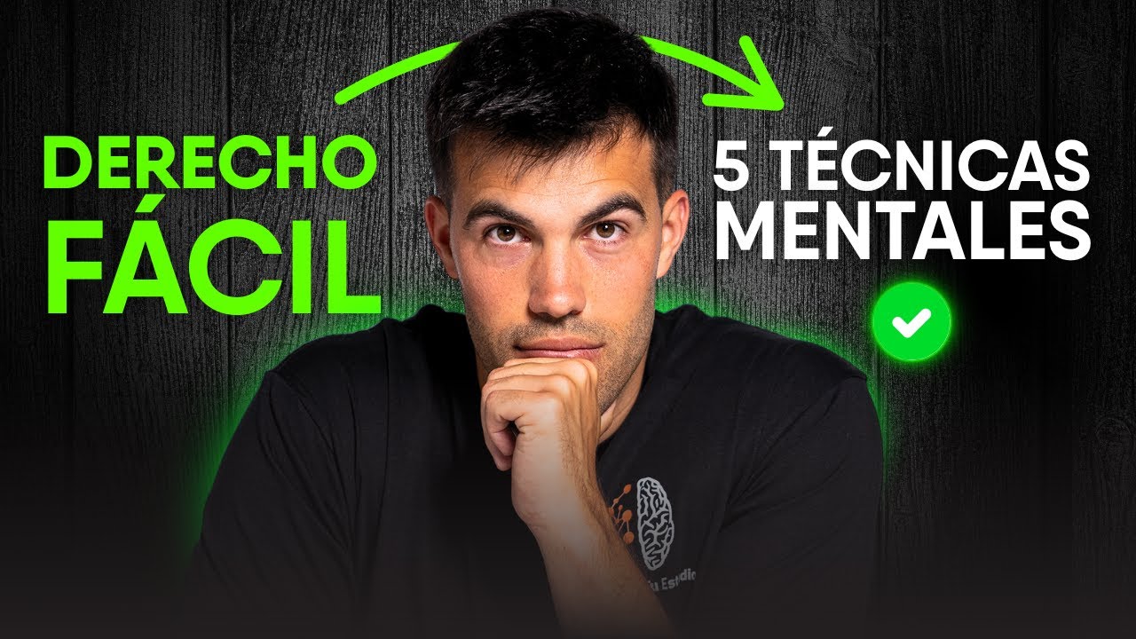 CÓMO ESTUDIAR LEYES CON 5 TÉCNICAS PARA RECORDAR TODO 🔥