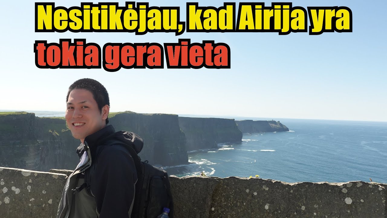 Mano pirmoji kelionė į saulėtą Airiją