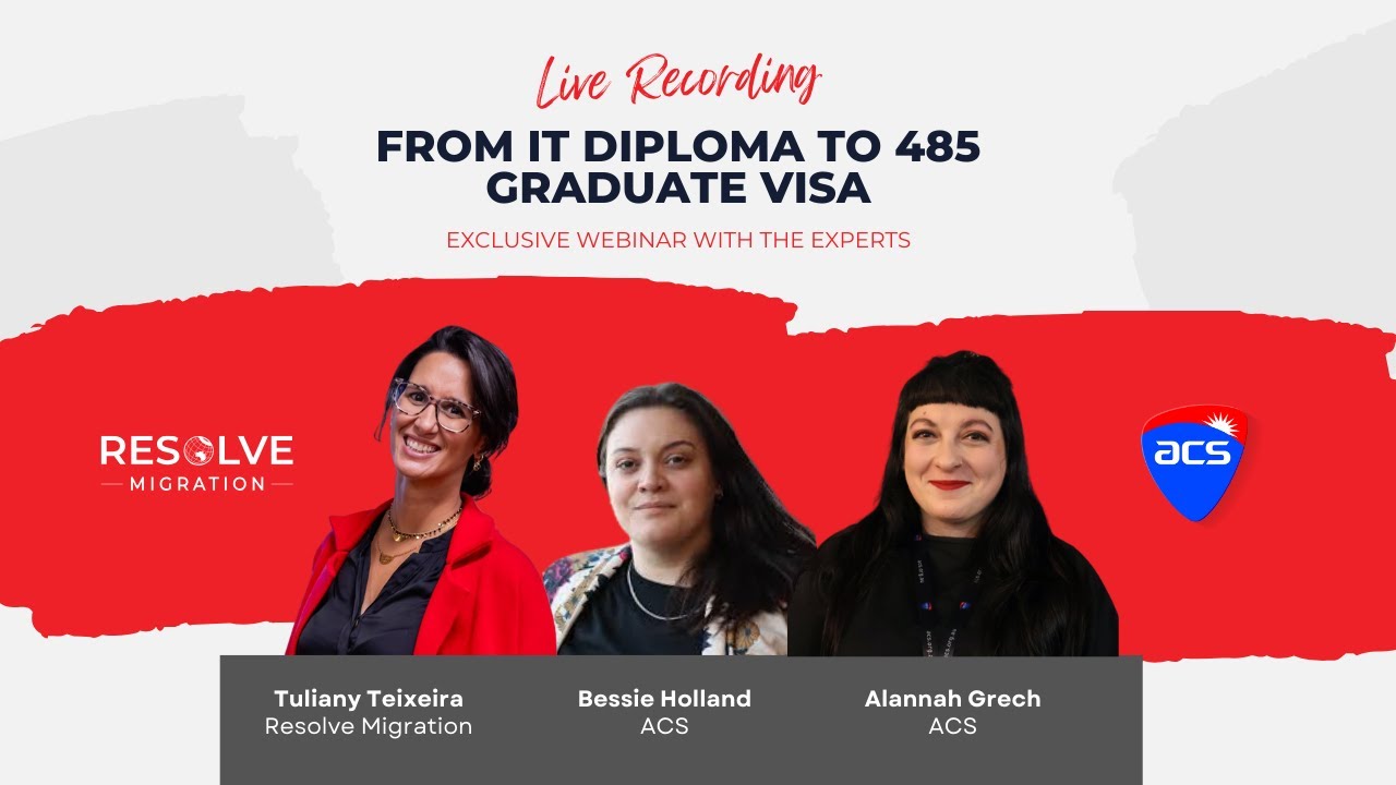 How to Get the 485 Graduate Visa After an IT Diploma in Australia