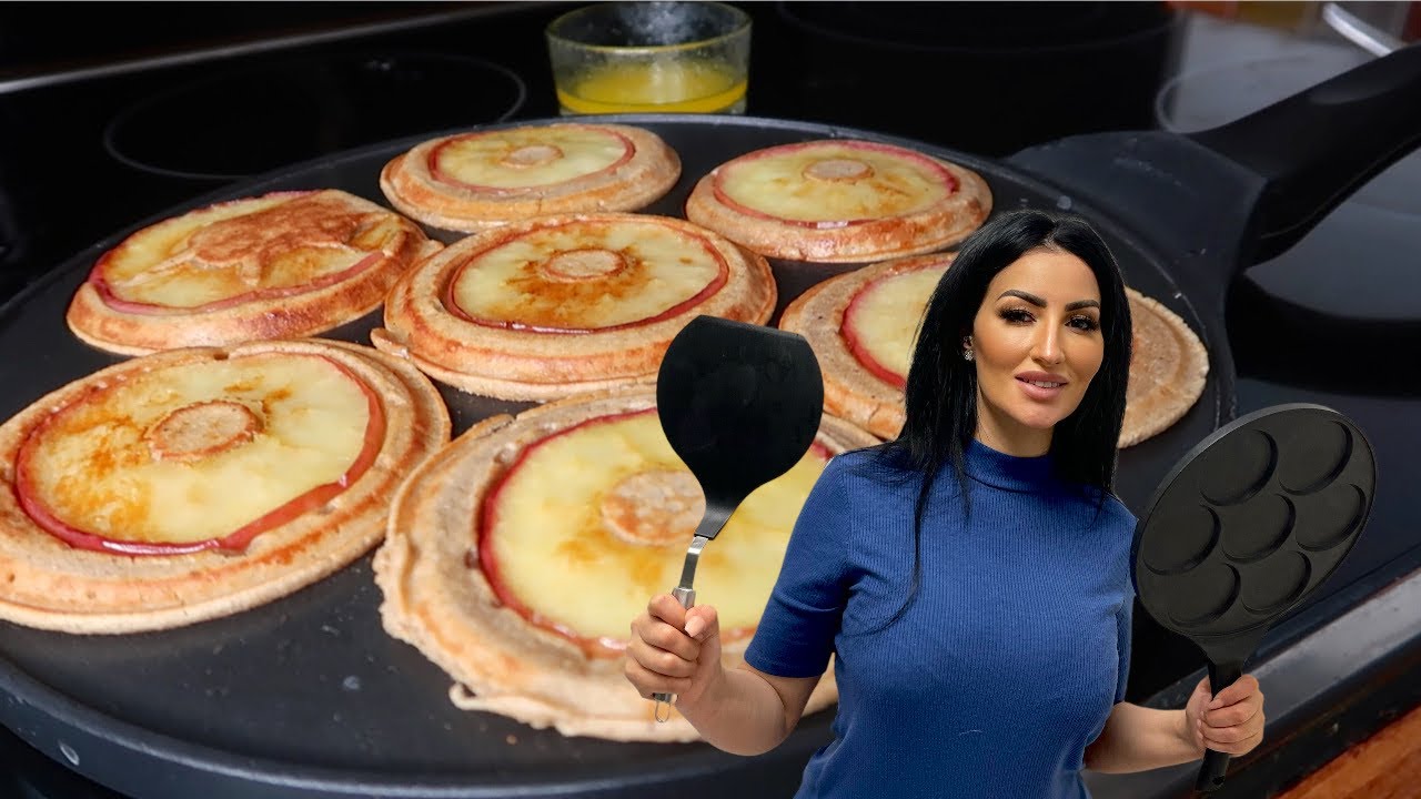 لا يمكن وصفها پان كيك صحية وسريعة Apple Pancake اليك الطريقة