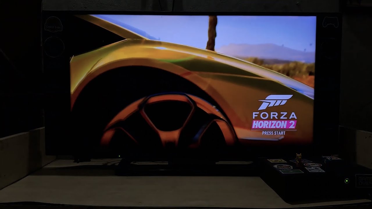 Forza horizon 2 in xbox 360 😍 still loooks best 😍