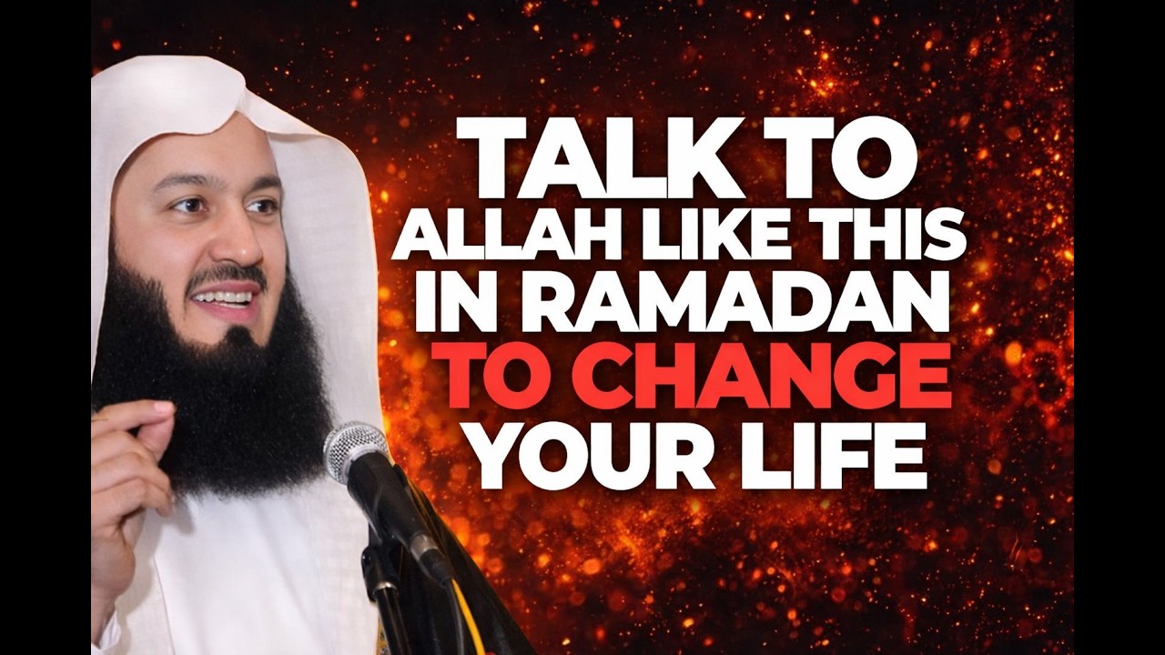 Allah Is Waiting For You To Say This Dua | Mufti Menk