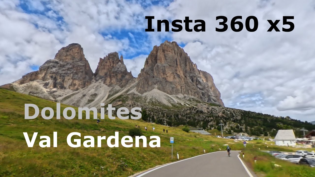 Dolomites car ride with insta360 x5