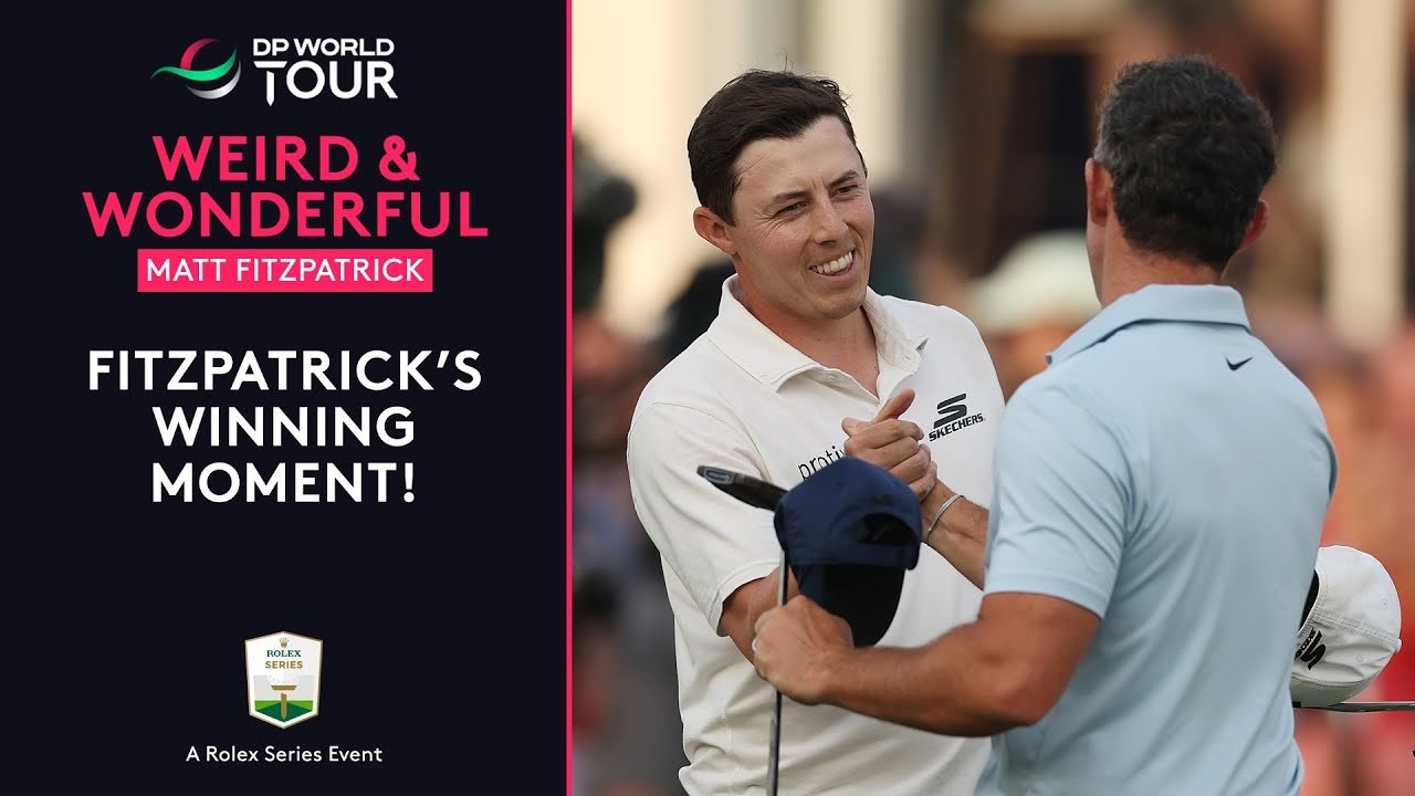 Matt Fitzpatrick Wins in a Play-Off Against Rory McIlroy | 2025 DP World Tour Championship