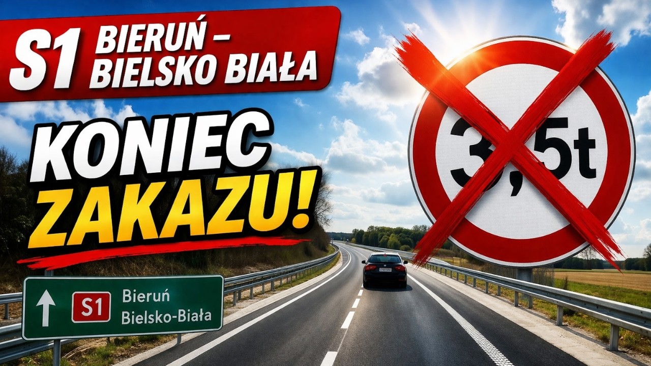 Pierwszy przejazd ciężar&oacute;wką po nowej S1! Tydzień w trasie z walking floor
