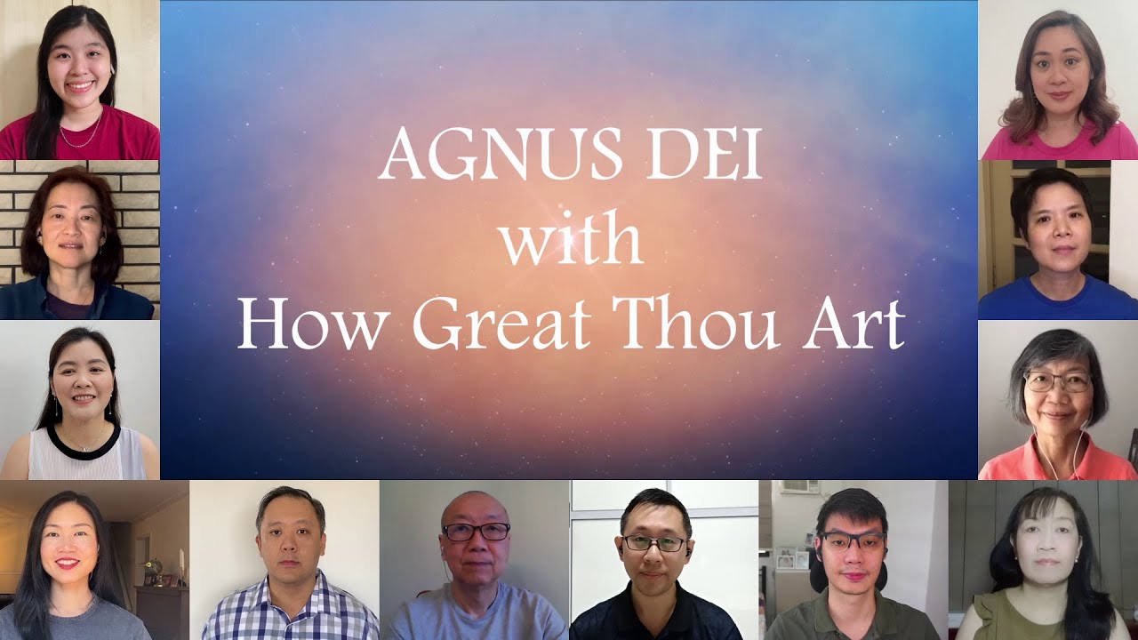 Agnus Dei with How Great Thou Art - Joybells Gospel Team Virtual Choir