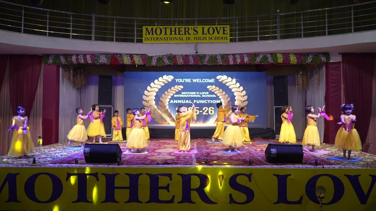 UKG Kids Rocking the Stage: Dekho Dekho Hai Sham Mastani! 💃