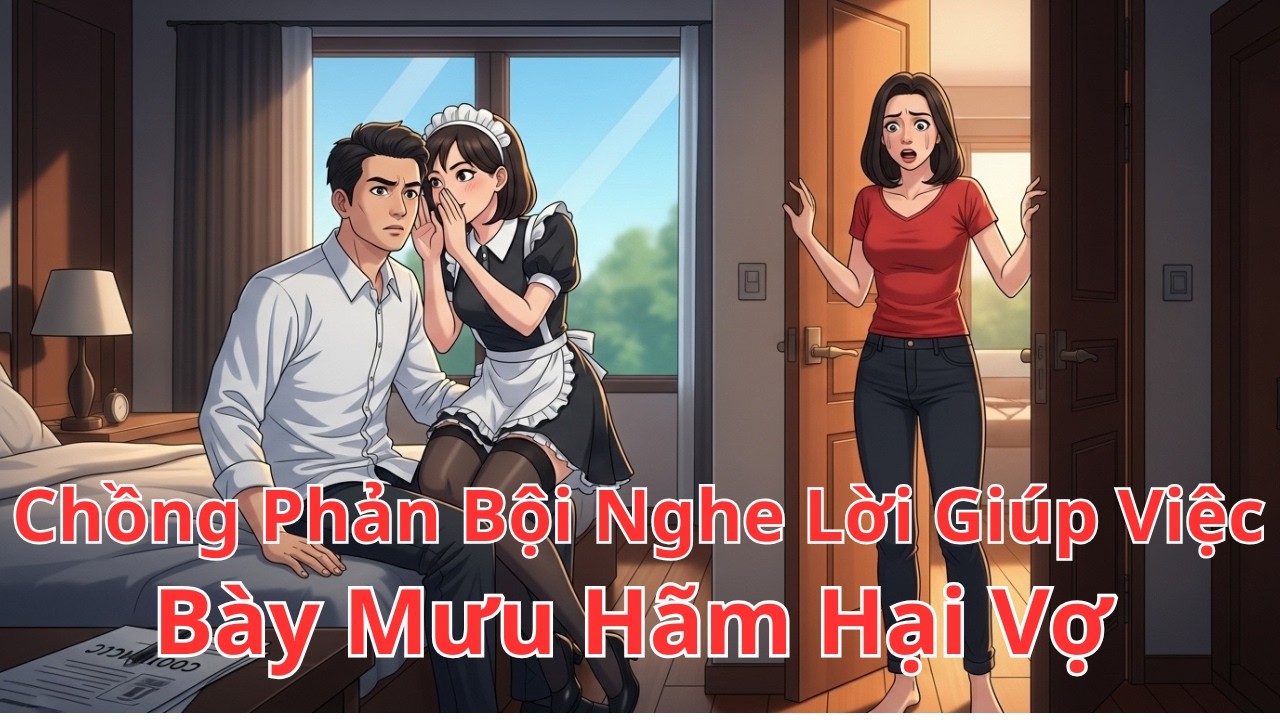 Chồng Phản Bội Nghe Lời Giúp Việc Bày Mưu Hãm Hại Vợ Để Đứng Tên Nhà Và Cái Kết|chuyện Nhân Quả