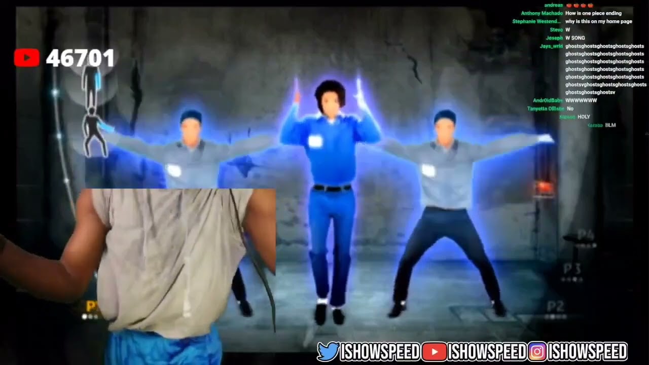 ISHOWSPEED PLAYS MICHAEL JACKSON THE EXPERIENCE AND BREAKS HIS MONITOR FULL VIDEO