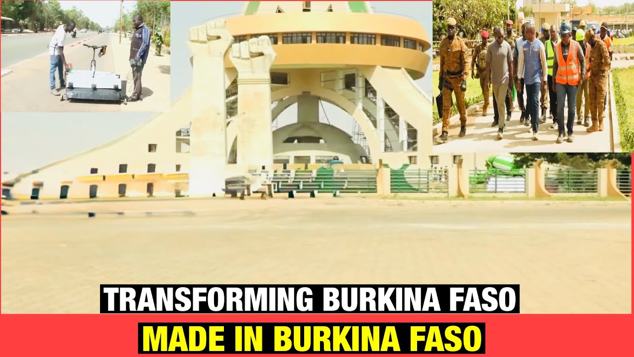 Burkina Faso Prime Minister Rimtalba Emmanuel  At Faso Mebo | Captain Thomas Sankara Monument 