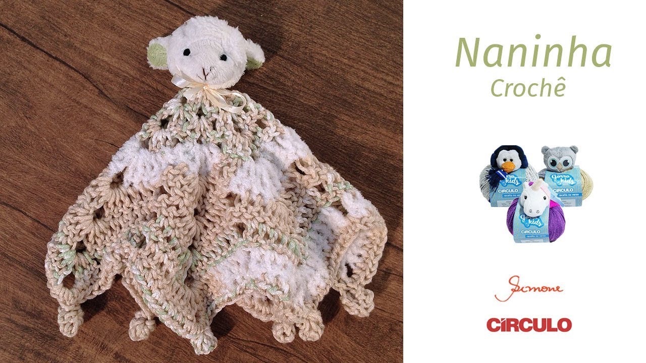 Naninha em Crochê passo a passo Prof. Simone Eleotério