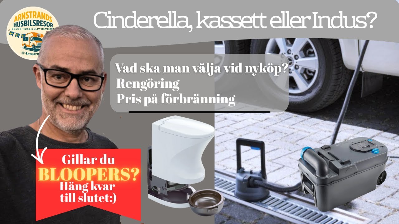 Cinderella? Gas eller Diesel? Indus? Och vad kostar det egentligen att gå på toa - BLOOPERS