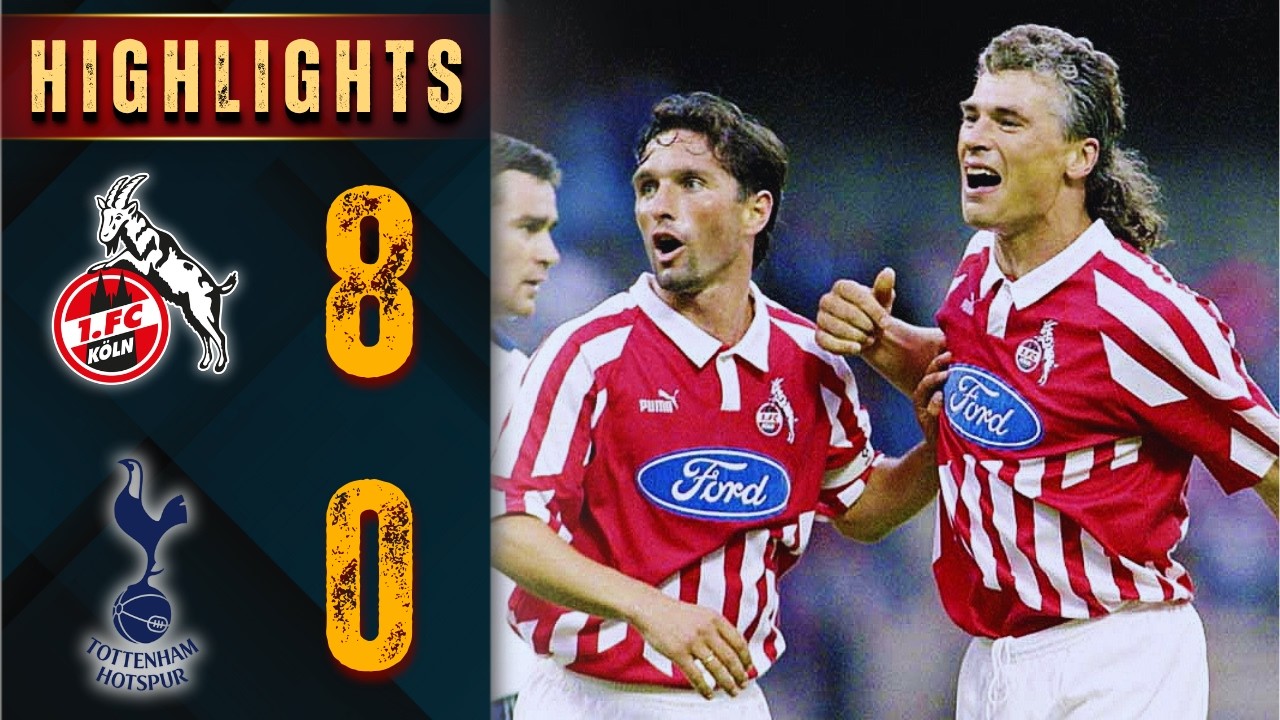 Tottenham Got Absolutely Destroyed 8-0 by Köln in 1995
