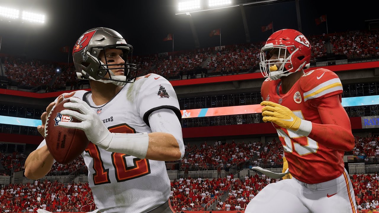 Buccaneers vs Chiefs | 2021 NFL Super Bowl LV Full Game - Tom Brady vs Patrick Mahomes (Madden 21)
